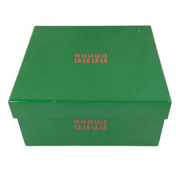 Tommy Hilfiger Fa La La Christmas Ornaments 4 Piece Set 3 inch Ball Exclusive - Picture 7 of 12